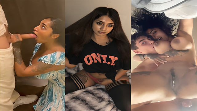 Desi Girl Slut Girl  White BF – GangBang Blowjob & Fucked Video